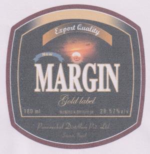 NEW MARGIN (and logo) trademark logo
