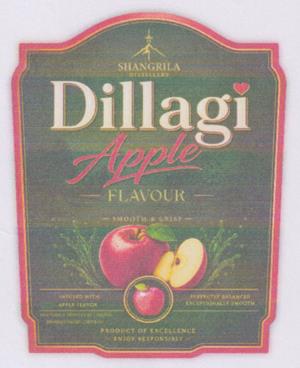 DILLAGI APPLE (and logo) trademark logo