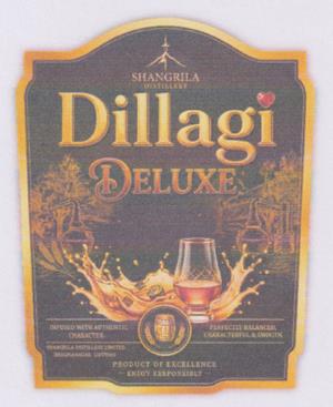 DILLAGI DELUXE (and logo) trademark logo