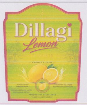 DILLAGI LEMON (and logo) trademark logo