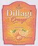 DILLAGI ORANGE (and logo) trademark logo
