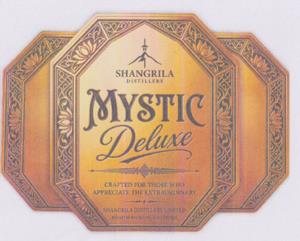 MYSTIC DELUXE (and logo) trademark logo