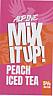 ALPINE MIX IT UP! PEACH ICED TEA (and logo) trademark logo