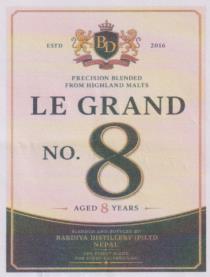 LE GRAND NO. 8 (and logo) trademark logo