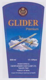 GLIDER (and logo) trademark logo