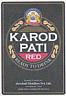 KARODPATI RED (and logo) trademark logo