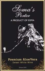 SOMA'S PORTER SWEET WHITE WINE (and logo) trademark logo