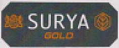 SURYA GOLD (and logo) trademark logo