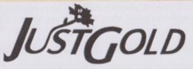 JUST GOLD (and logo) trademark logo