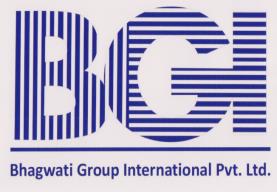 BGI Bhagwati Group International Pvt.Ltd. (and logo) trademark logo