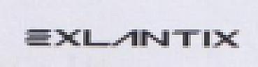 EXLANTIX (and logo) trademark logo