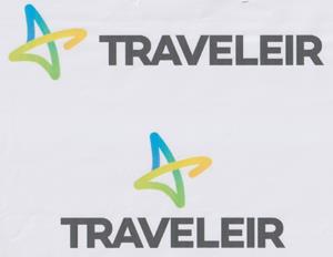 TRAVELEIR (and logo) trademark logo