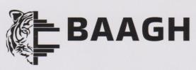 BAAGH (and logo) trademark logo