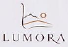 LUMORA (and logo) trademark logo