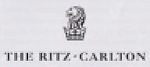 THE RITZ-CARLTON (and logo) trademark logo