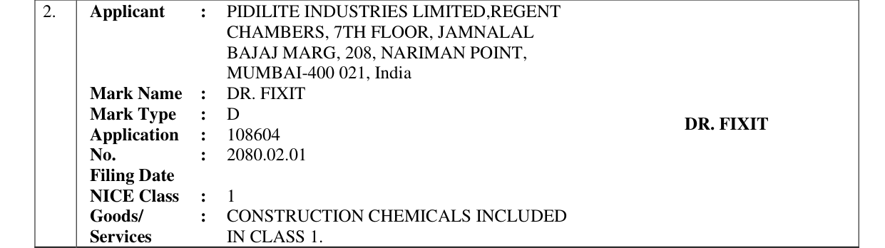 Original bulletin entry for DR. FIXIT