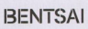 BENTSAI (and logo) trademark logo