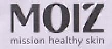 MOIZ mission healthy skin (and logo) trademark logo