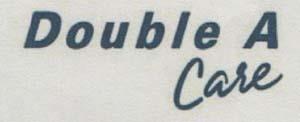 DOUBLE A CARE (and logo) trademark logo