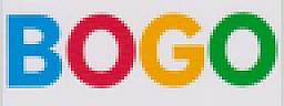 BOGO (and logo) trademark logo