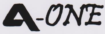 A-ONE (and logo) trademark logo