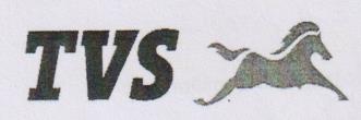 TVS (and logo) trademark logo