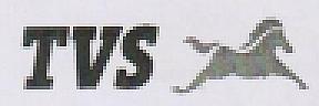 TVS (and logo) trademark logo
