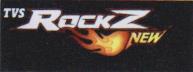 TVS ROCKZ NEW (and logo) trademark logo