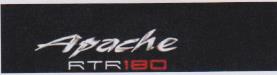 APACHE RTR 180 (and logo) trademark logo