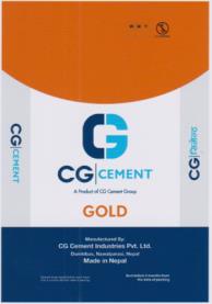 CG CEMENT GOLD (and logo) trademark logo