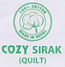 COZY SIRAK (QUILT) (and logo) trademark logo