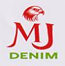 MJ DENIM (and logo) trademark logo