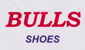 BULLS SHOES (and logo) trademark logo