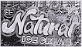 BE NATURAL ICE CREAM (and logo) trademark logo