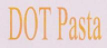 DOT PASTA (and logo) trademark logo