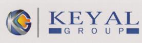 KEYAL GROUP (and logo) trademark logo