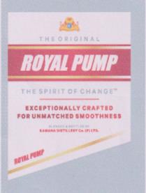 ROYAL PUMP (and logo) trademark logo