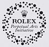 ROLEX PERPETUAL ARTS INITIATIVE (and logo) trademark logo