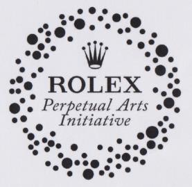 ROLEX PERPETUAL ARTS INITIATIVE (and logo) trademark logo