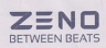 ZENO BETWEEN BEATS (and logo) trademark logo