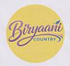 BIRYAANI COUNTRY (and logo) trademark logo