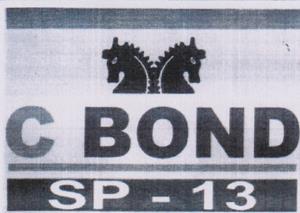 C BOND SP - 13 (and logo) trademark logo