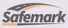 SAFEMARK (and logo) trademark logo