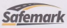 SAFEMARK (and logo) trademark logo