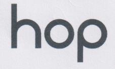 hop (and logo) trademark logo