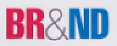 BR&ND (and logo) trademark logo