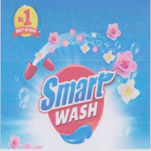 SMART WASH (and logo) trademark logo