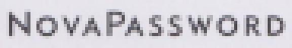 NOVAPASSWORD (and logo) trademark logo