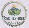 RADHESHREE HERBAL (and logo) trademark logo