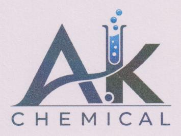 AK CHEMICAL (and logo) trademark logo